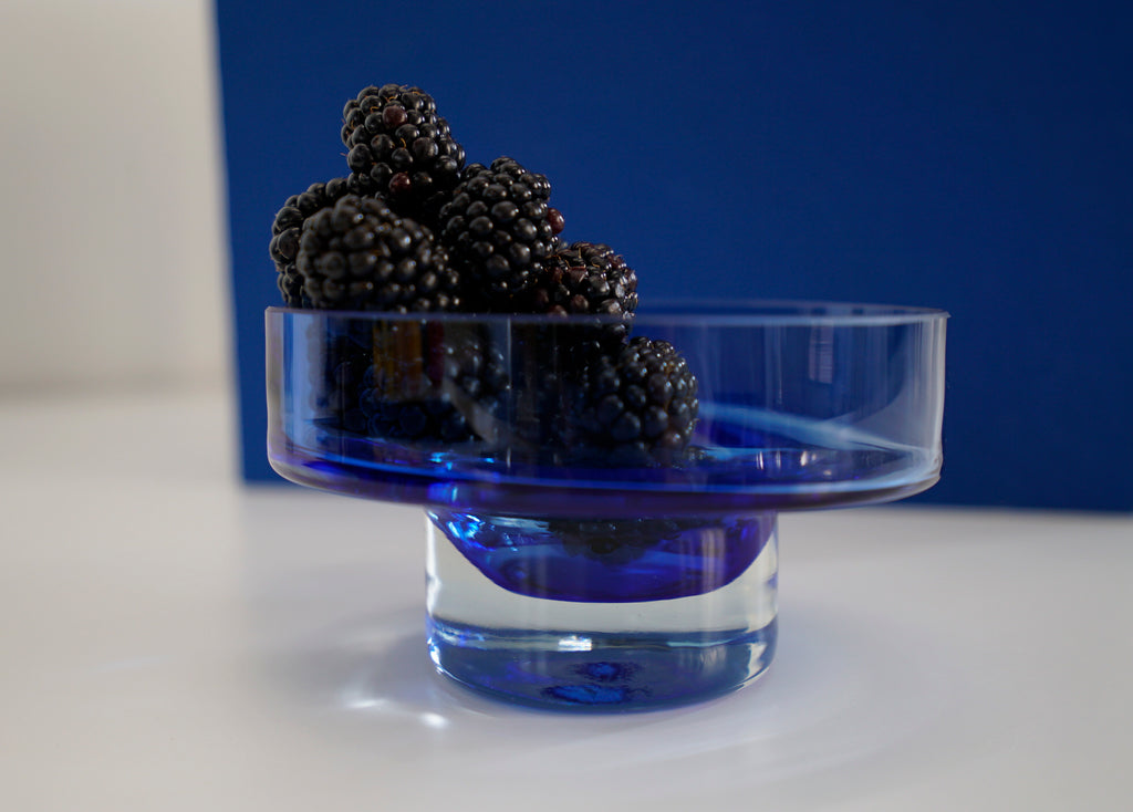Blue Glass Bowl