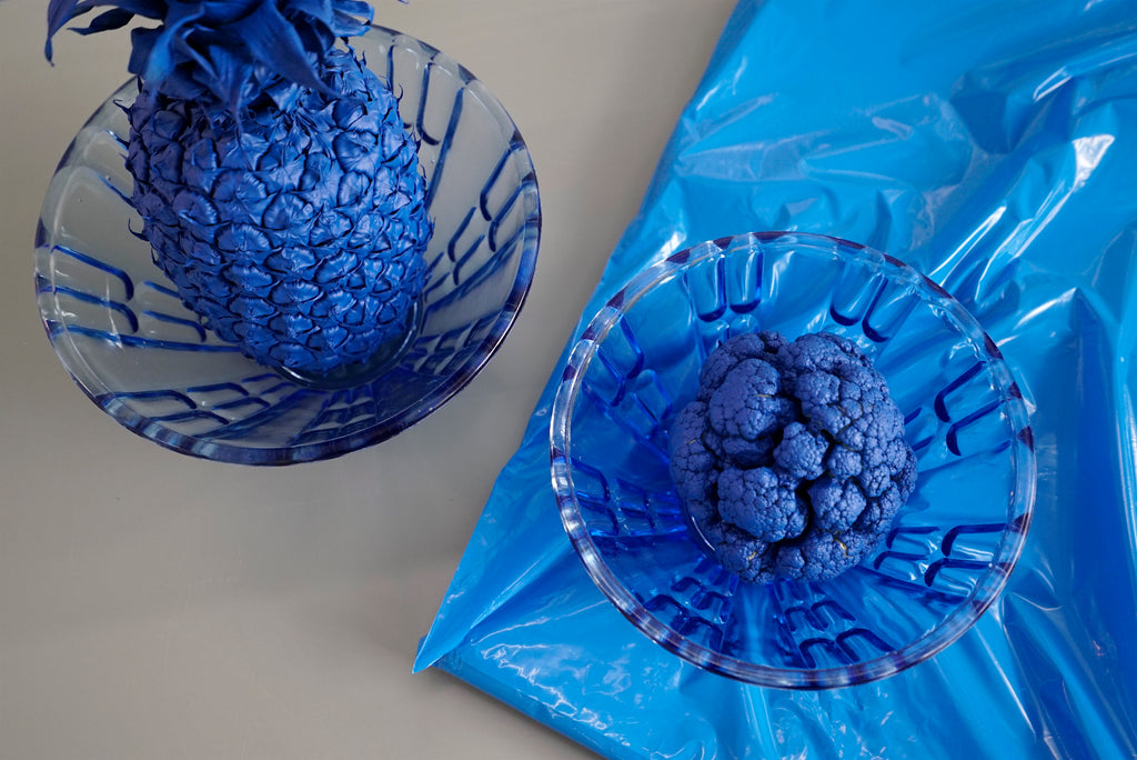 Blue Salat Bowls